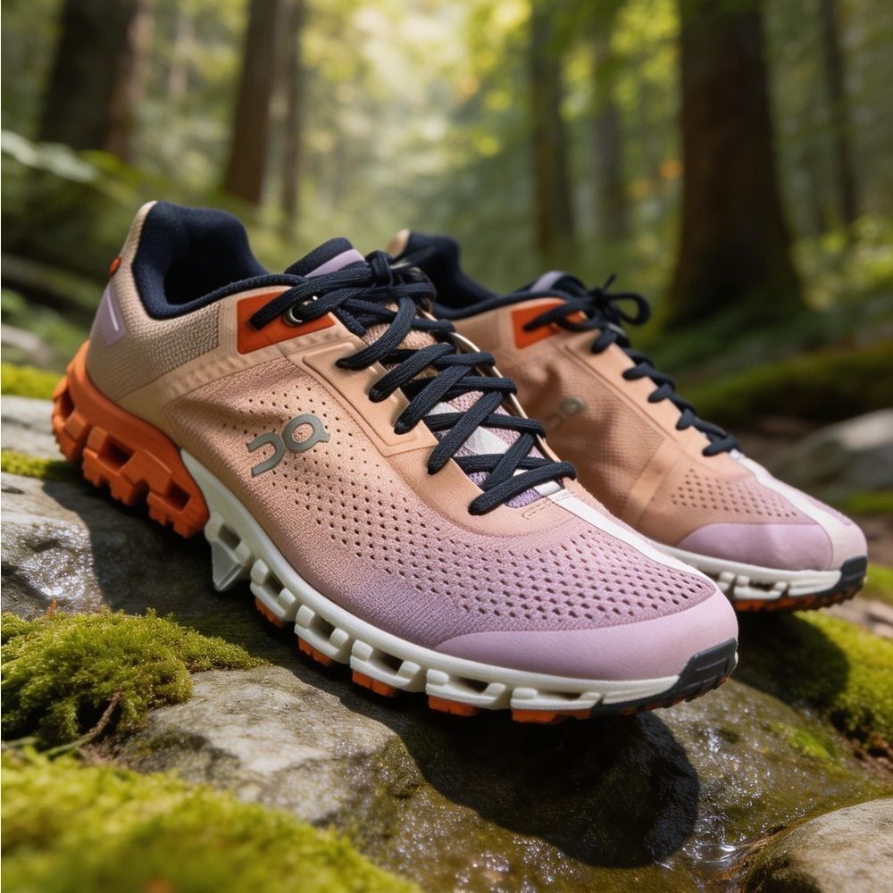 On Running Women's Athletic Shoes in Pink and Orange size 11